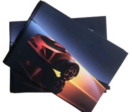 QYC Print saddle stitched booklets, custom brochure printing, booklet binding samples.