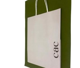 QYC Print custom paper bags, luxury shopping bags, retail paper bags, kraft paper bags.