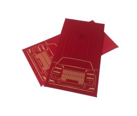 QYC Print custom red envelopes (lucky envelopes) and premium gift bags for corporate branding.