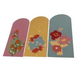 QYC Print custom red envelopes (lucky envelopes) and premium gift bags for corporate branding.