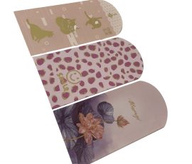 QYC Print custom red envelopes (lucky envelopes) and premium gift bags for corporate branding.