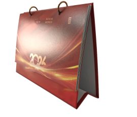 QYC Print custom desk calendars, creative calendar printing for corporate gifts.