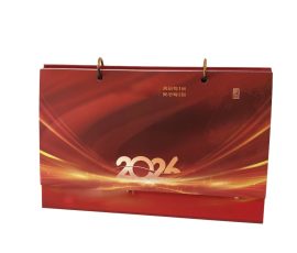QYC Print custom desk calendars, creative calendar printing for corporate gifts.