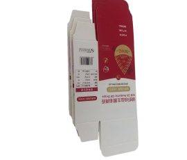 QYC Print folding carton boxes, white cardboard packaging, custom folding box samples for retail.